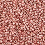 Miyuki Delica Perlen 11/0 - Duracoat galvanized dark coral pink DB-1839